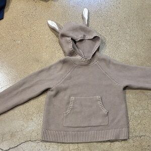 Brown/Tan Kids Hoodie with Ears